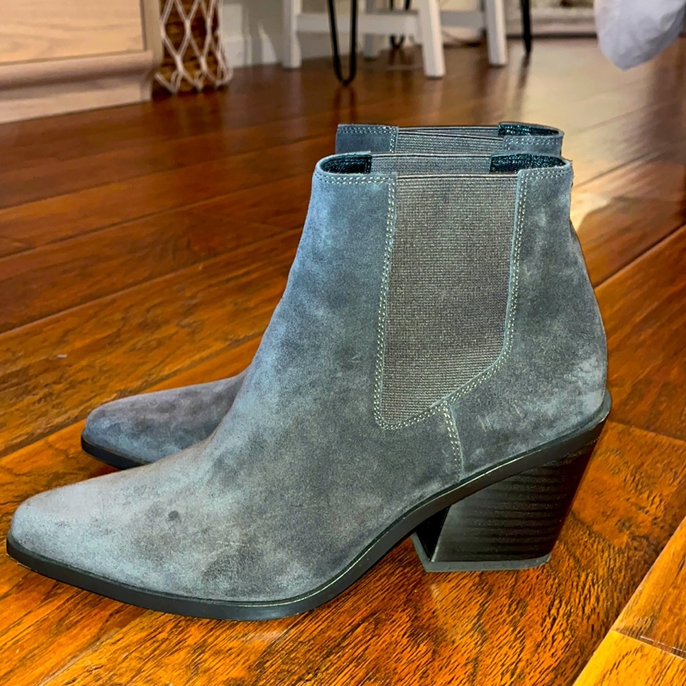 Rag and Bone ankle booties gray swayed